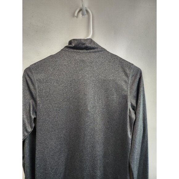 Alo Gray 1/4 Zip Long Sleeve Activewear Pullover Top Small - Picture 7 of 7